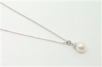 Collana Lorenza Gioielli Donna Perla in Oro bianco Perla 7.5 Ct CL724578 - CL724578